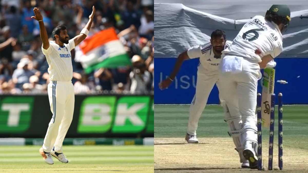 IND vs AUS: Jasprit Bumrah showed his aggression as soon as he bowled Kontas, everyone including the fans were surprised; Watch Video