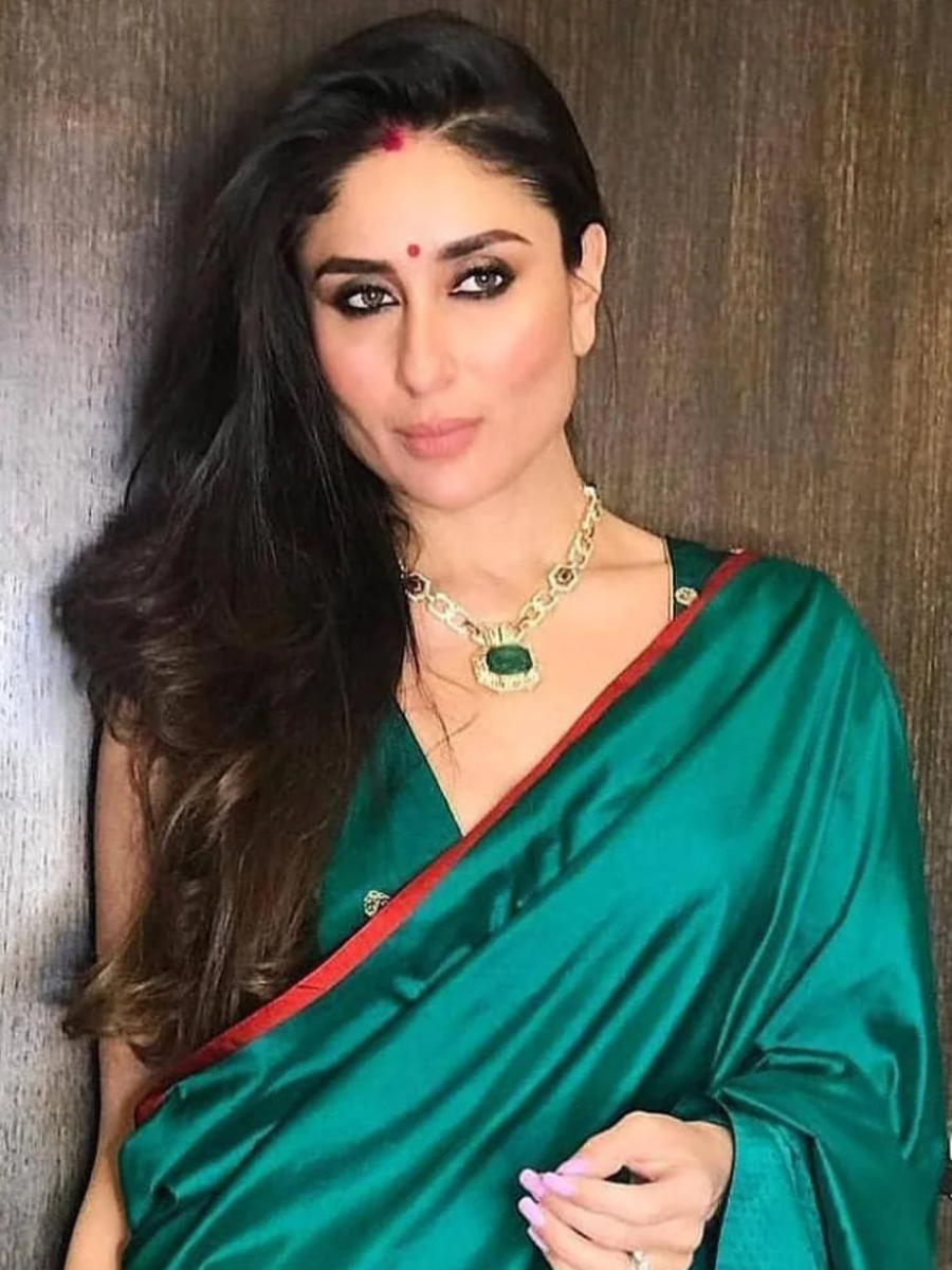 Kareena Kapoor-Inspired Saree Blouse Ideas For Women Over 40