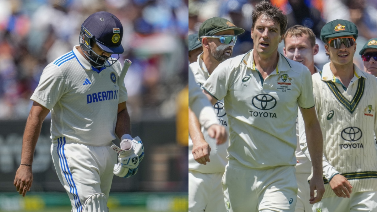 IND vs AUS: Pat Cummins created history by taking the wicket of Rohit Sharma, became the first captain to do so in Test cricket.