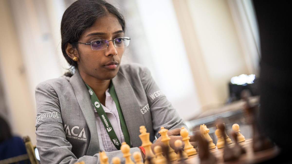 India shines again in chess, Vaishali wins bronze medal in World Blitz Chess Championship
