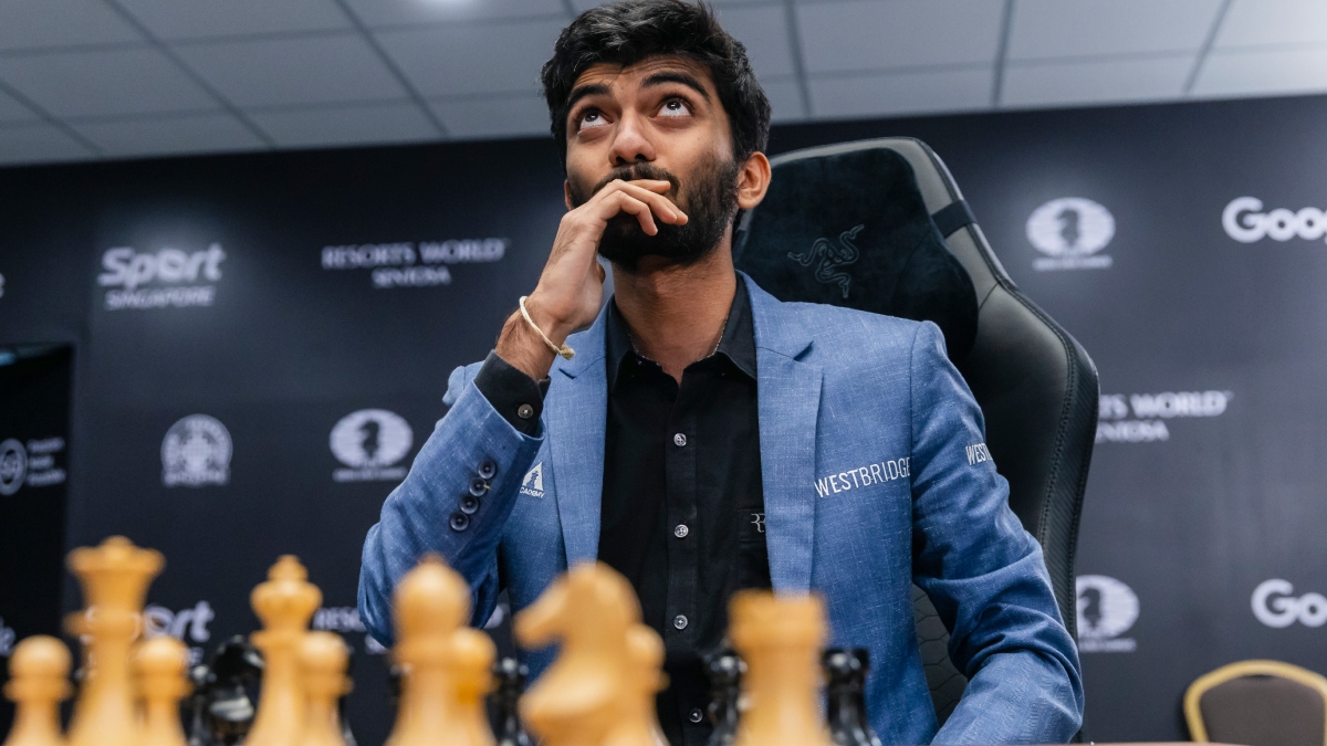 Gukesh on a joint lead by defeating Harikrishna in Tata Steel Masters Chess tournament