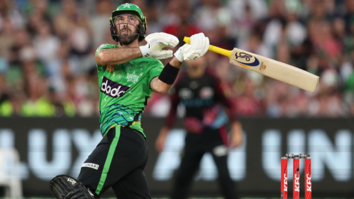 Glenn Maxwell played a brilliant innings in BBL, hit a flurry of fours and sixes.