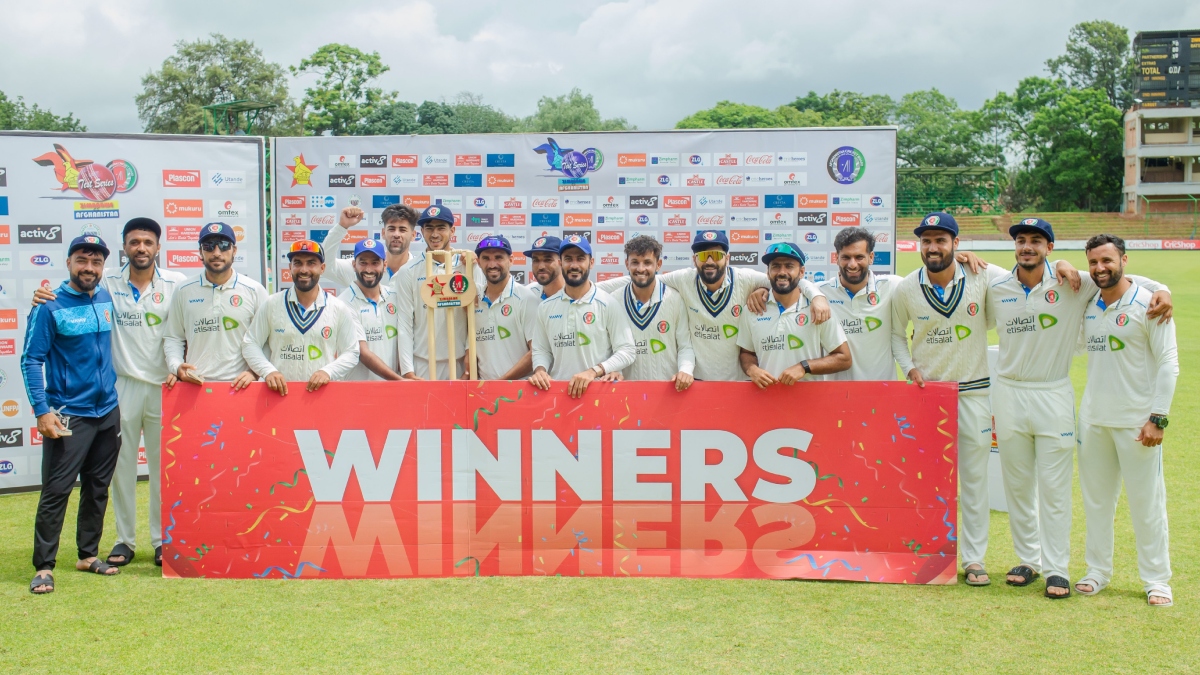 Afghanistan made a great record, became the first team after Australia to do so in Test cricket.