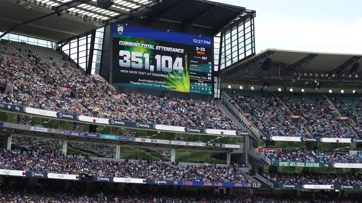 IND vs AUS: In Melbourne, not the players but the fans broke the 87 year old record, a new record was made on the 5th day