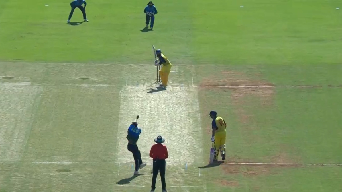 In Vijay Hazare Trophy, this player hit 6 consecutive fours and scored 29 runs in one over.