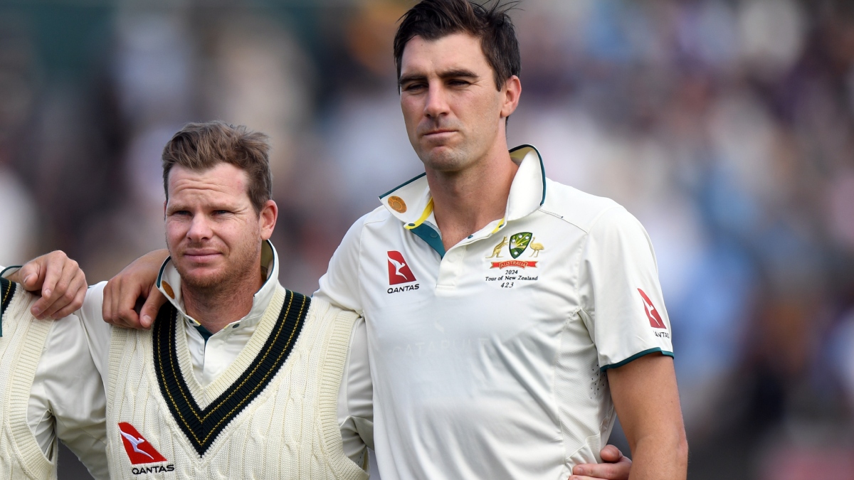 How is Steve Smith's Test captaincy record? How many matches has he won compared to Pat Cummins?