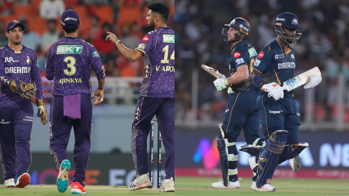 KKR vs GT Live Score: KKR and Gujarat Titans face to face in Kolkata