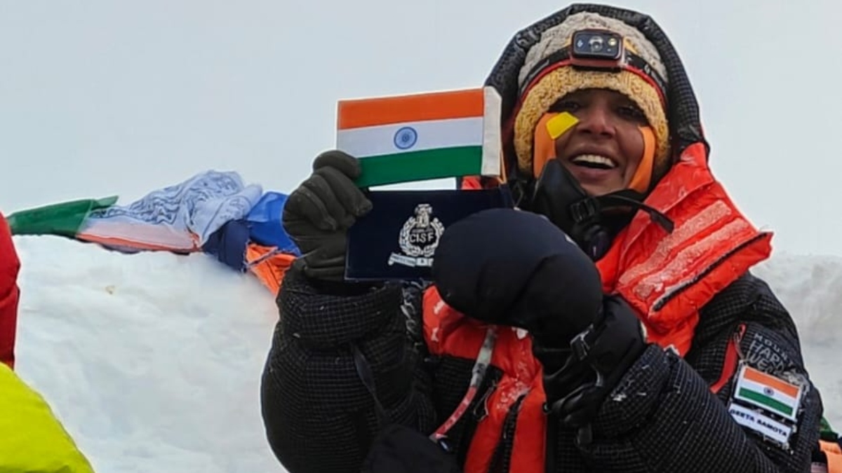 CISF's Gita Samota created history, waved tricolor on Mount Everest