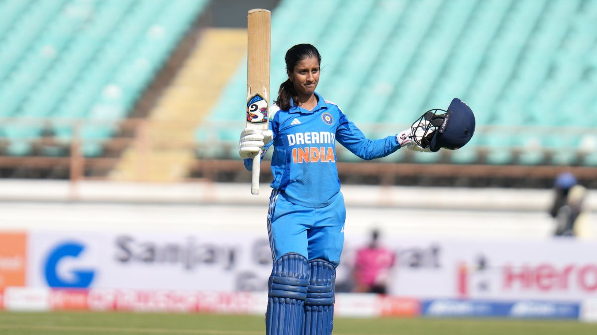 Jemima Rodriguez made a new record, scored history by scoring a century against South Africa