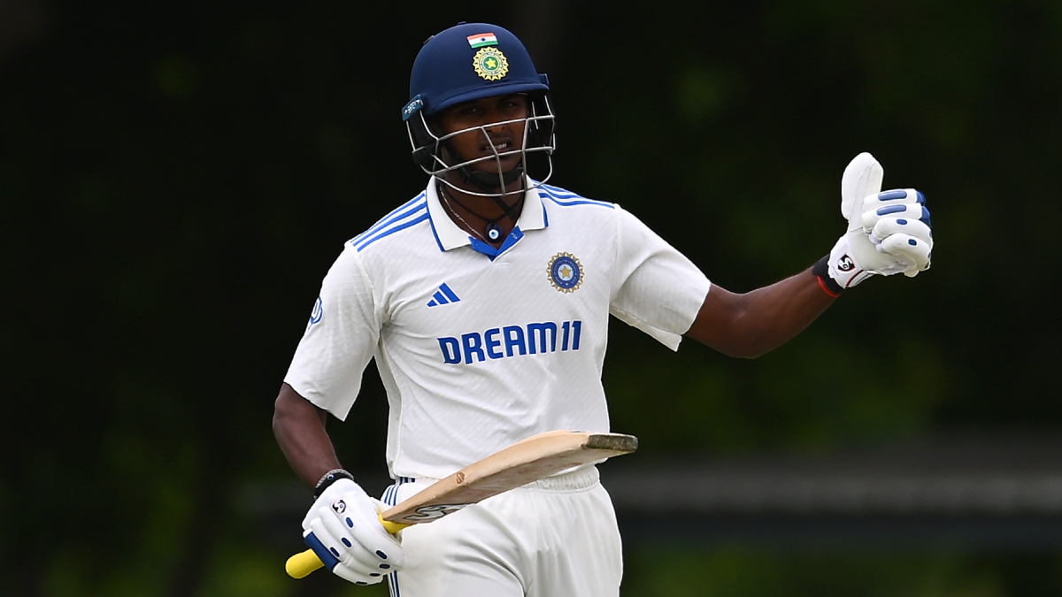 After being selected in the Indian team, Sai Sudarshan's first reaction came in front, said-this is just the beginning