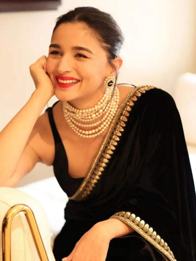 Steal Alia Bhatt’s Saree Style: Chic Blouse Ideas You’ll Love