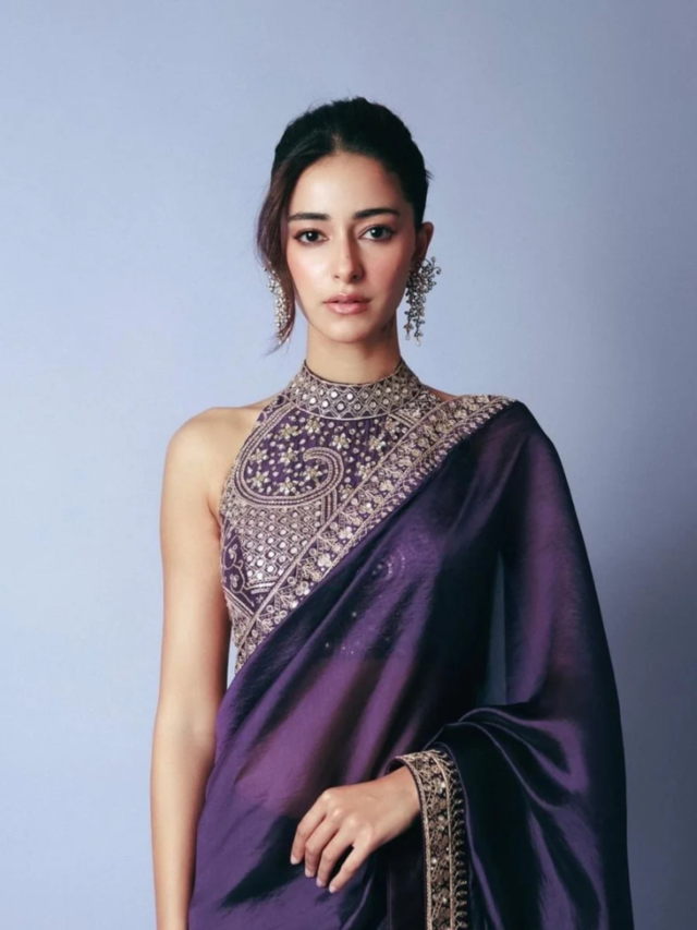 Halter Neck Saree Blouse Designs That Will Accentuate Your Bust