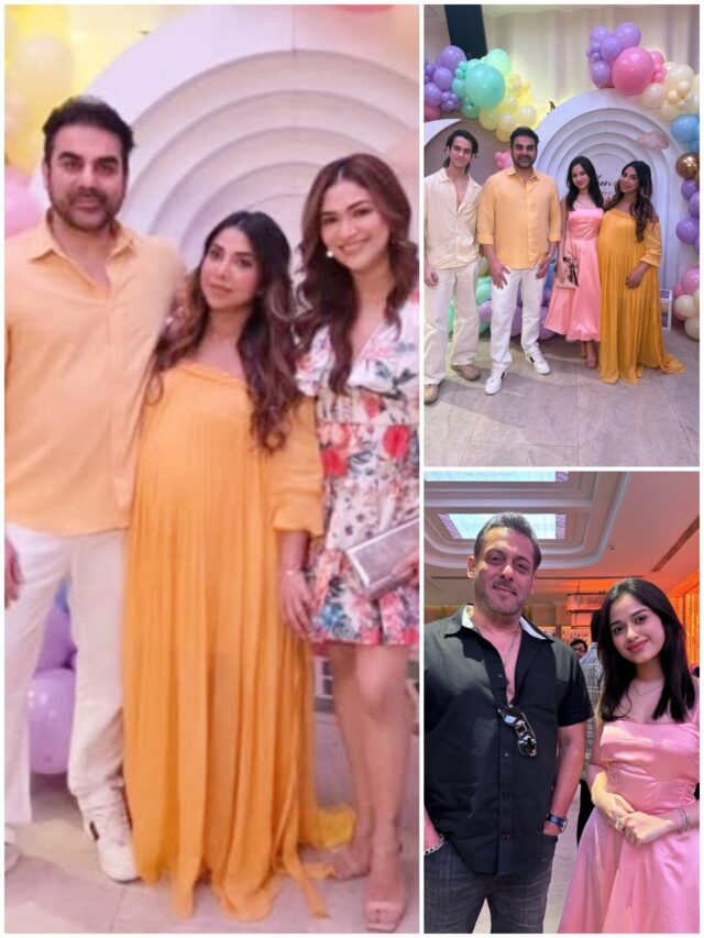 Inside Arbaaz Khan’s wife Sshura’s baby shower: Salman Khan poses with Jannat Zubair30 minutes ago
